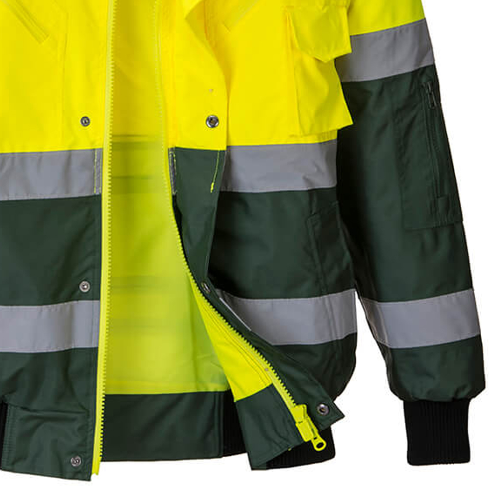 Portwest C565 x Hi-Vis Bomber Jacket Yellow/Green